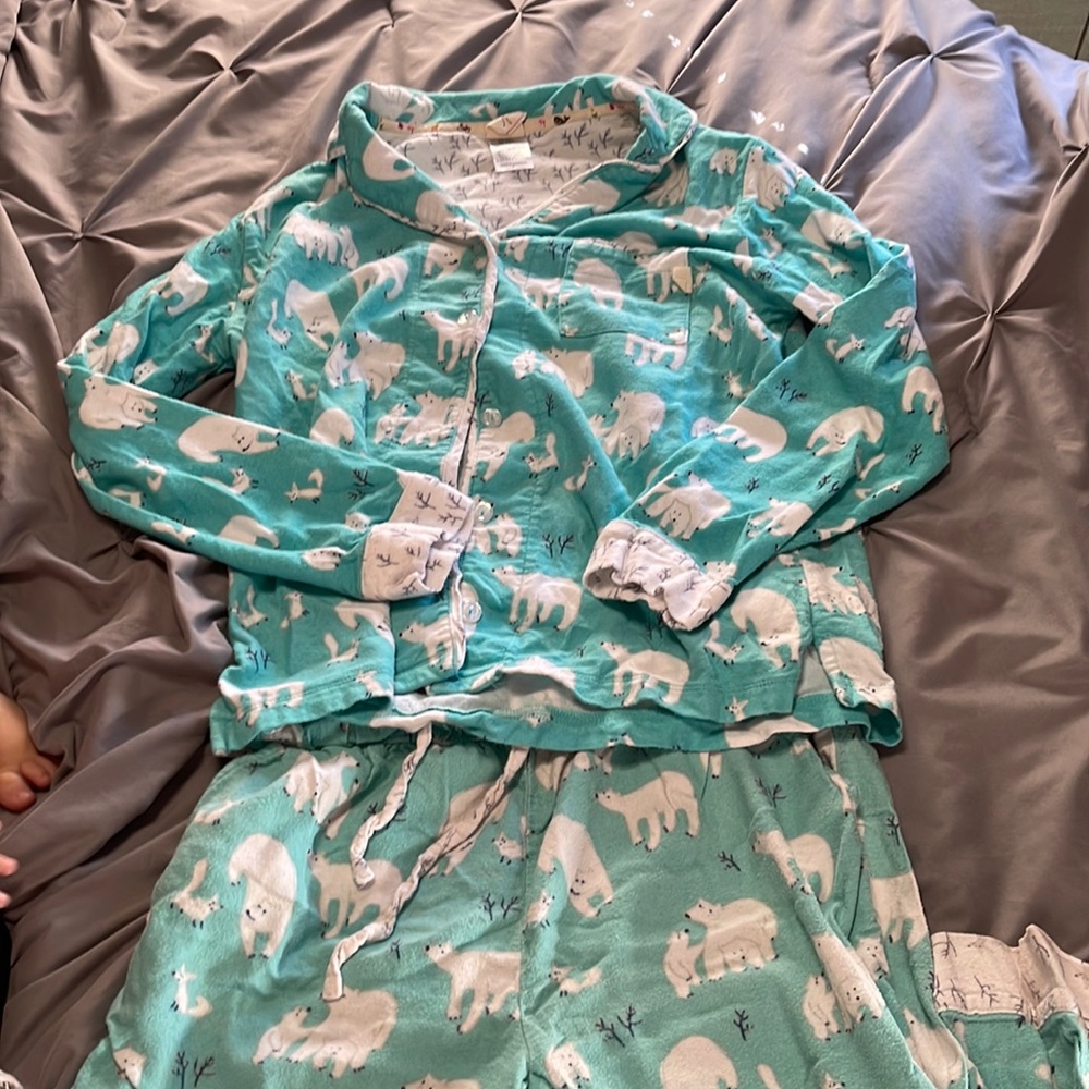 Polar bear Christmas pjs